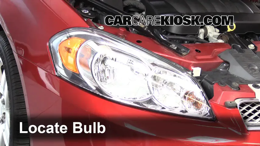 2013 Chevrolet Impala LT 3.6L V6 FlexFuel Lights Daytime Running Light (replace bulb)